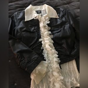 Sharon Young M Ruffle Blouse